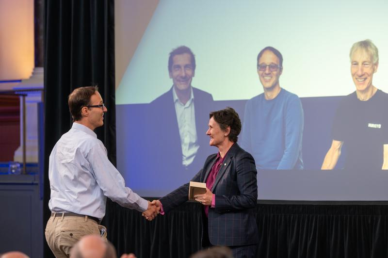 Professor Boris Motik collects award for Oxford Semantic Technologies Professor Boris Motik collects award for Oxford Semantic Technologies